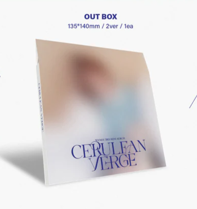 WENDY 3RD MINI ALBUM - CERULEAN VERGE (DIGIPACK VER.)