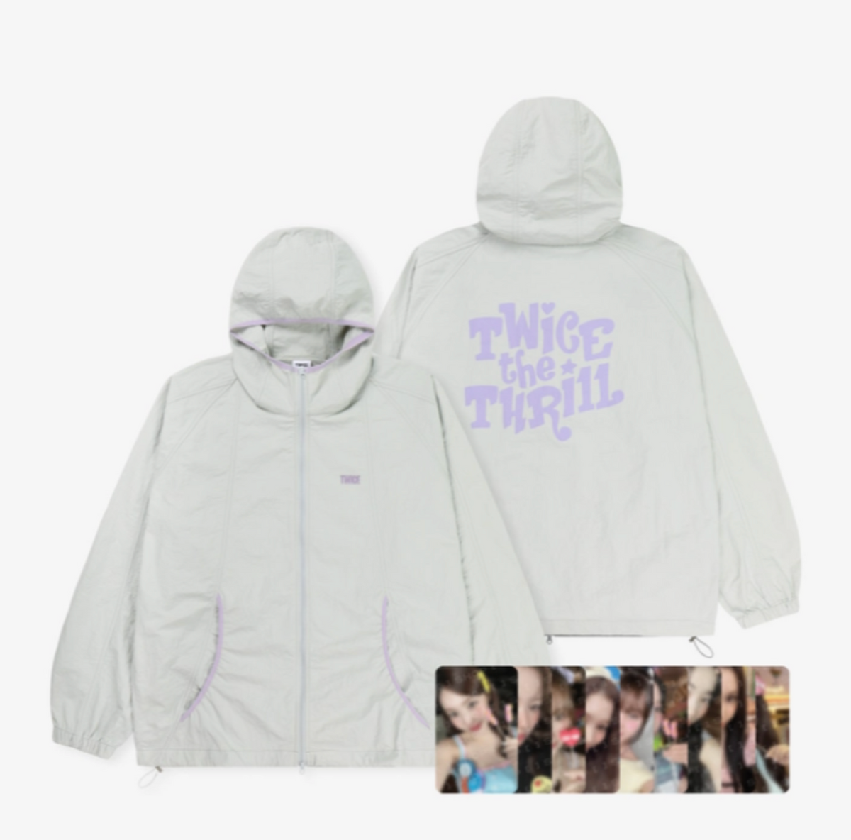 TWICE - 11TH ANNIVERSARY POP-UP STORE <TWICE THE THRILL> WIND BREAKER
