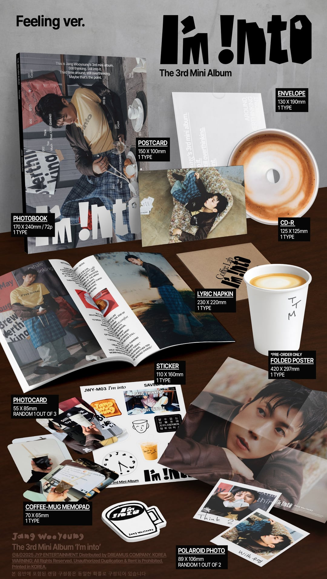 WOOYOUNG 3rd Mini Album - I’m into