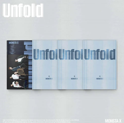 MONSTA X AMERICAN STUDIO ALBUM - UNFOLD