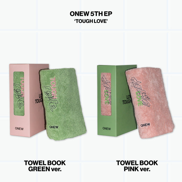 ONEW 5TH MINI ALBUM - TOUGH LOVE (TOWEL BOOK VER.)