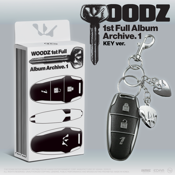 WOODZ 1ST FULL ALBUM - ARCHIVE. 1 (KEY VER.)