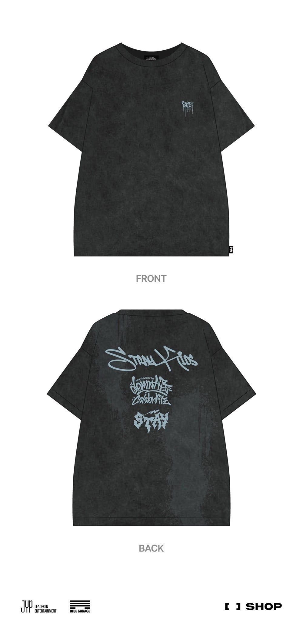 STRAY KIDS - DOMINATE : CELEBRATE POP-UP STORE MD - T-SHIRT