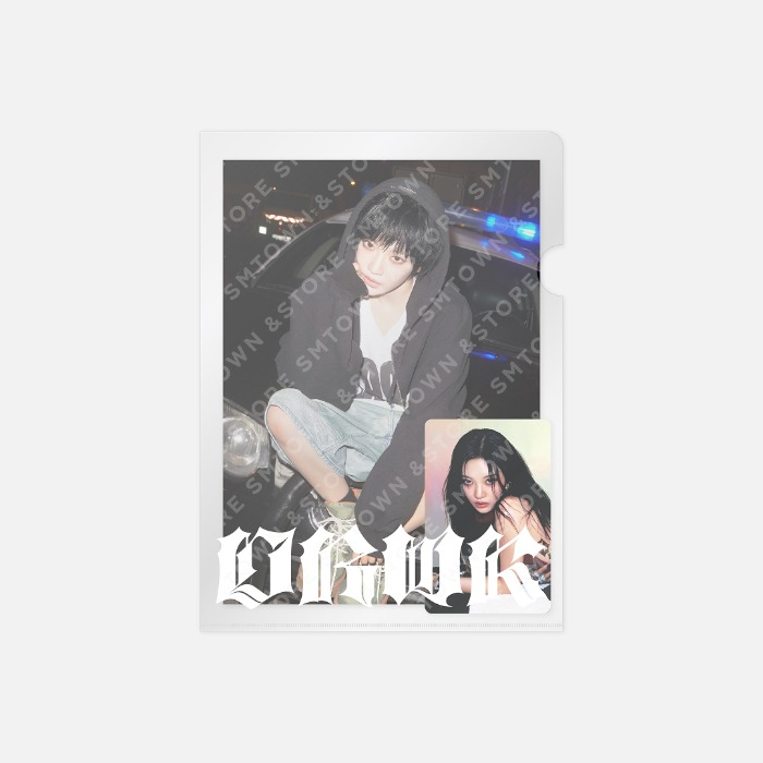 AESPA - POSTCARD + HOLOGRAM PHOTOCARD SET DIRTY WORK OFFICIAL MD