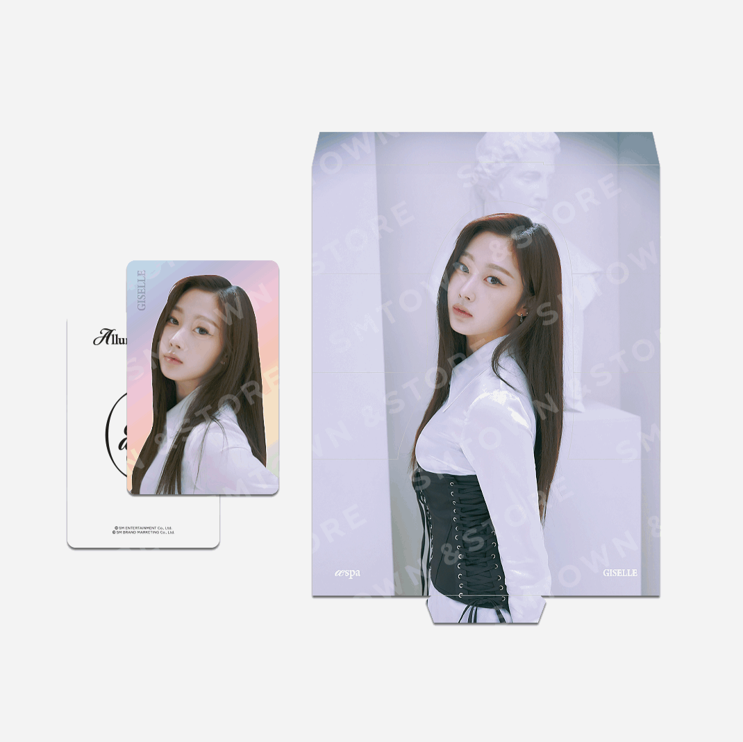 AESPA - ALLURING ATELIER MERCHANDISE - HOLOGRAM PHOTO CARD SET ARCH VERSION