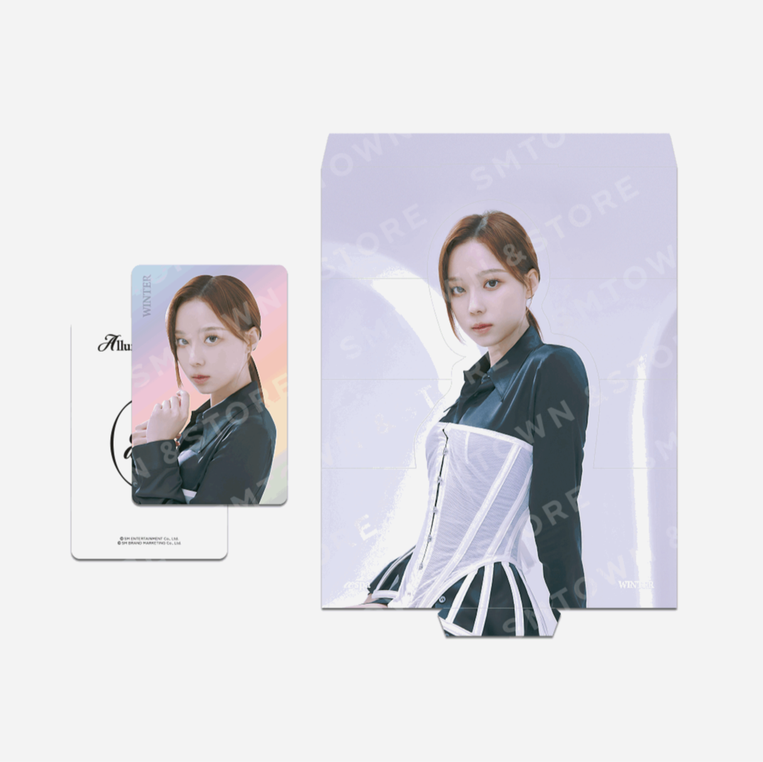 AESPA - ALLURING ATELIER MERCHANDISE - HOLOGRAM PHOTO CARD SET ARCH VERSION