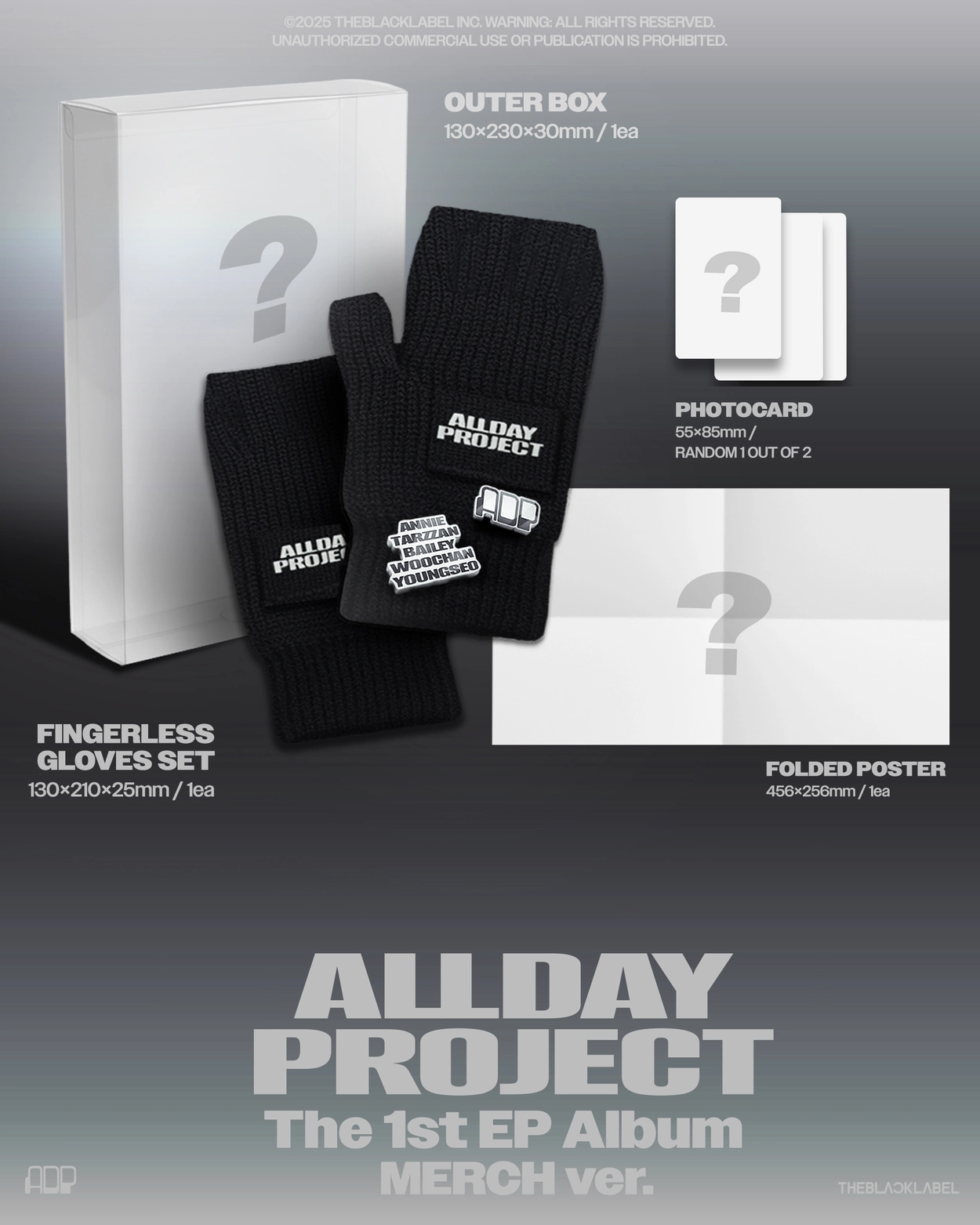 ALLDAY PROJECT THE 1ST EP ALBUM - ALLDAY PROJECT (MERCH VER.)