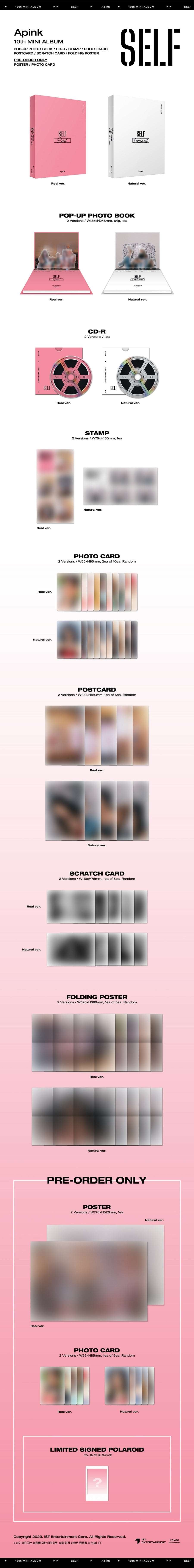 Apink Mini Album Vol. 10 - SELF