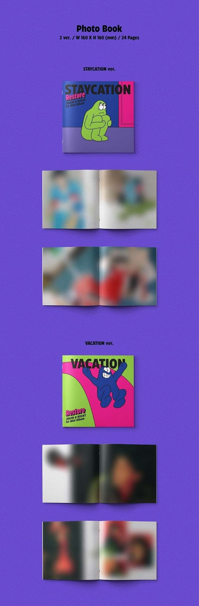 Astro : Jinjin & Rocky Mini Album Vol. 1 - Restore
