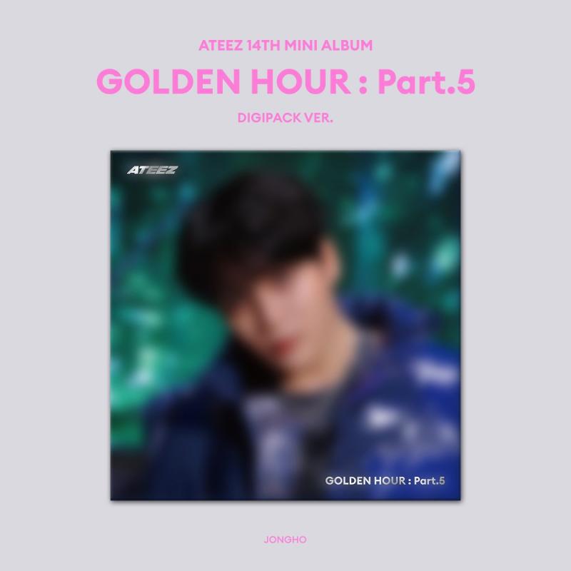 ATEEZ 14TH MINI ALBUM - GOLDEN HOUR : PART.5 (DIGIPACK VER.)