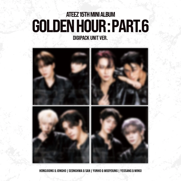 ATEEZ 15TH MINI ALBUM - GOLDEN HOUR : PART.6 (DIGIPACK UNIT VER.)