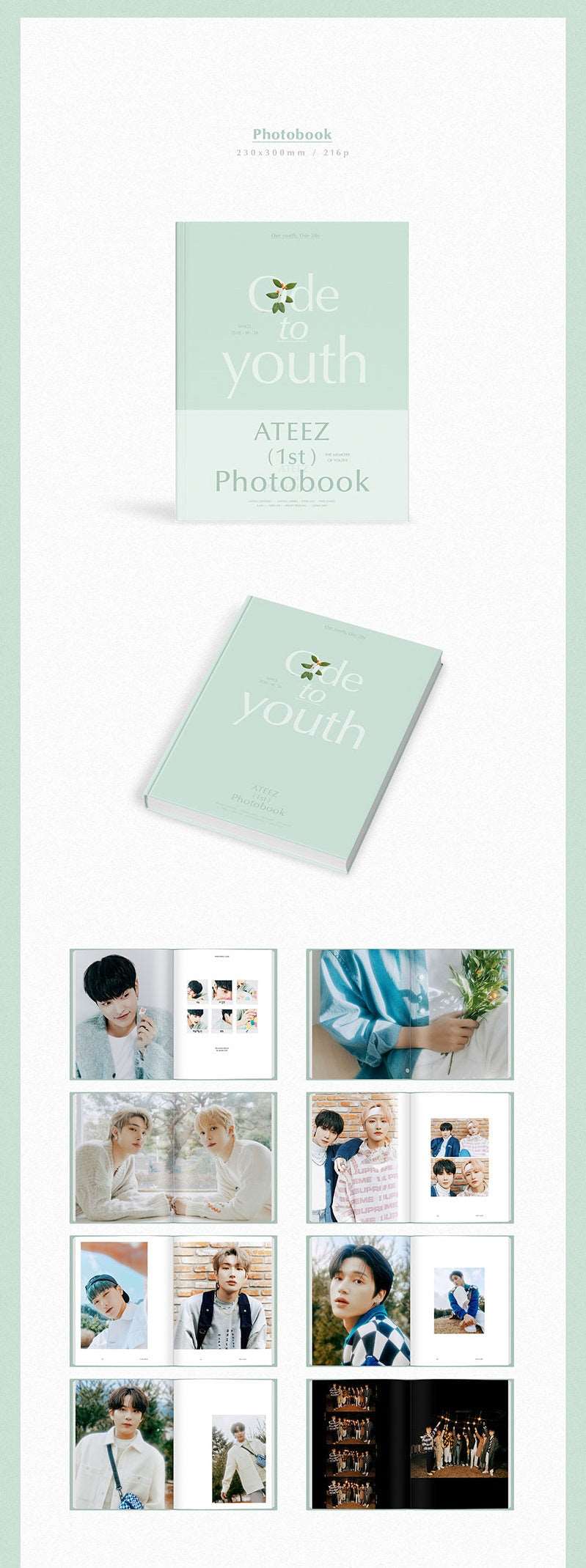 ATEEZ - ATEEZ 1ST PHOTOBOOK: ODE TO YOUTH