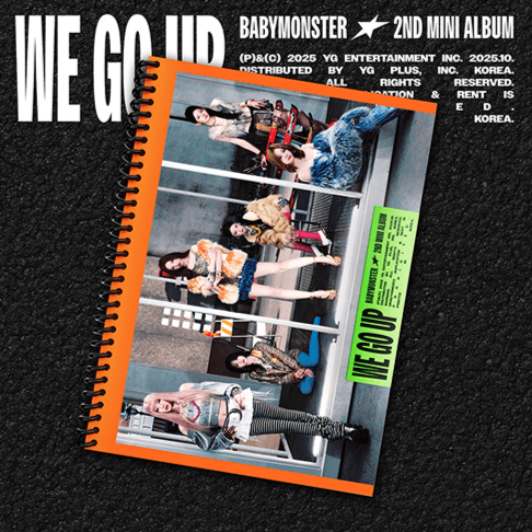 BABYMONSTER 2ND MINI ALBUM - WE GO UP (GO VER.)