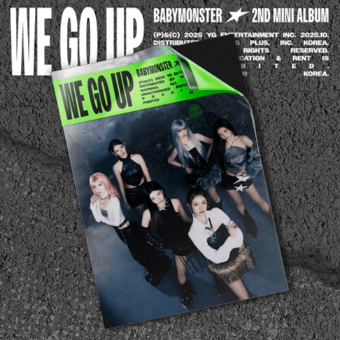 BABYMONSTER 2ND MINI ALBUM - WE GO UP (WE VER.)