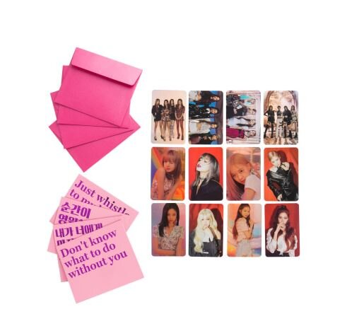 BLACKPINK CHRISTMAS CARD SET OFFICIAL MD