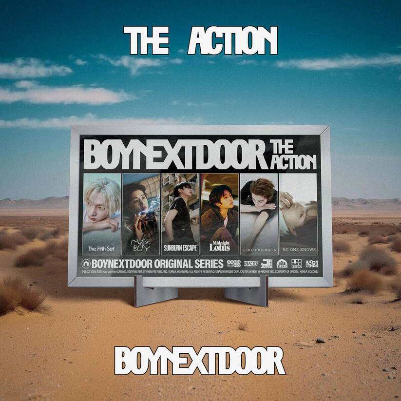 BOYNEXTDOOR 5TH EP - THE ACTION (FRAME VER.)