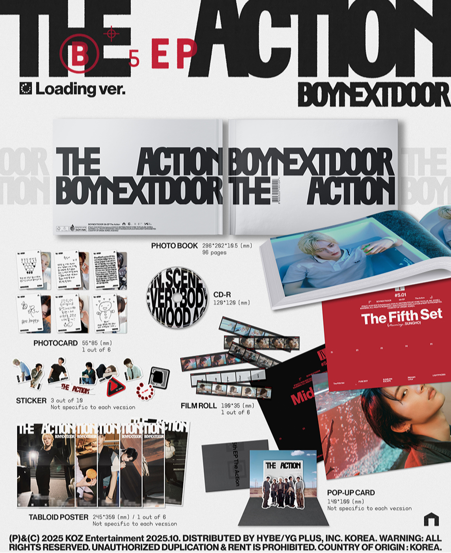 BOYNEXTDOOR 5TH EP - THE ACTION