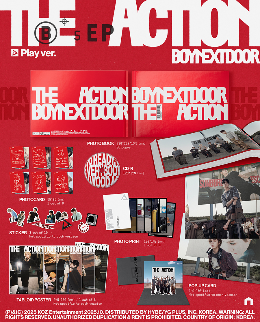 BOYNEXTDOOR 5TH EP - THE ACTION