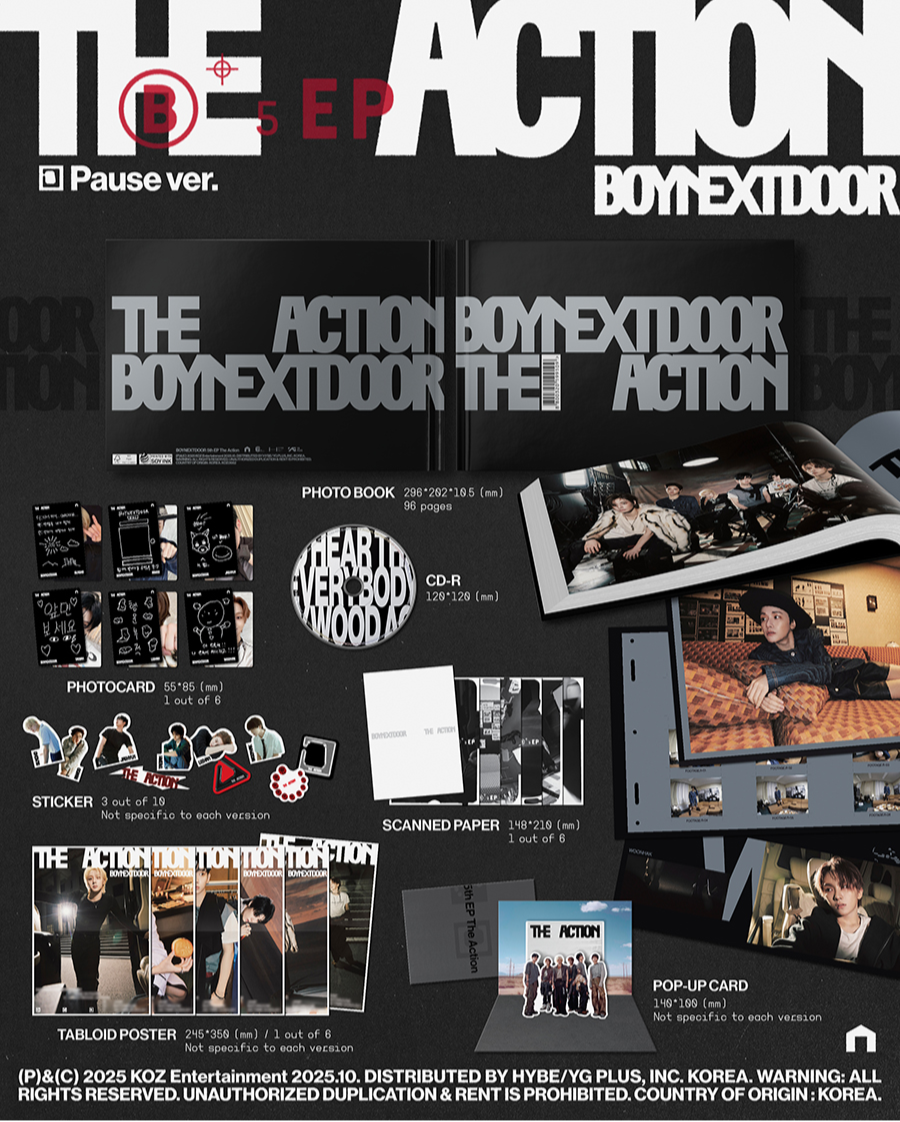 BOYNEXTDOOR 5TH EP - THE ACTION