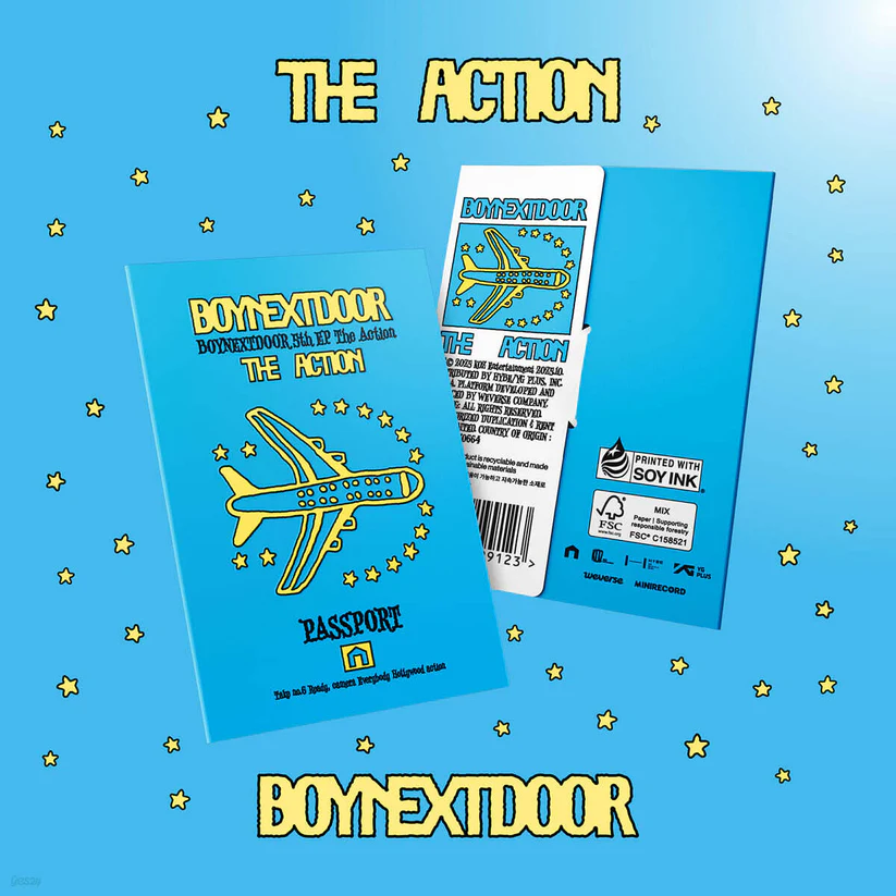 BOYNEXTDOOR 5TH EP - THE ACTION (WEVERSE ALBUMS VER.)