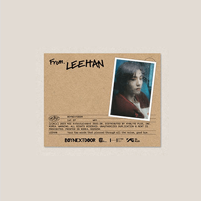 BOYNEXTDOOR SINGLE ALBUM - WHY..(LETTER VERSION) (RANDOM VERSION)