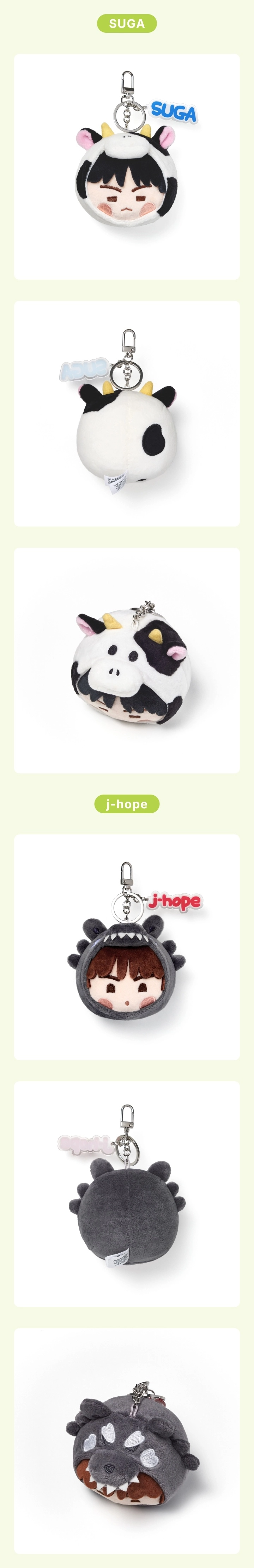 BTS - FACE KEYRING