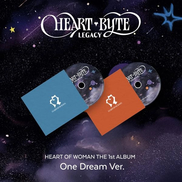 HEART OF WOMAN 1ST ALBUM - HEART BYTE : LEGACY (ONE DREAM VER.)