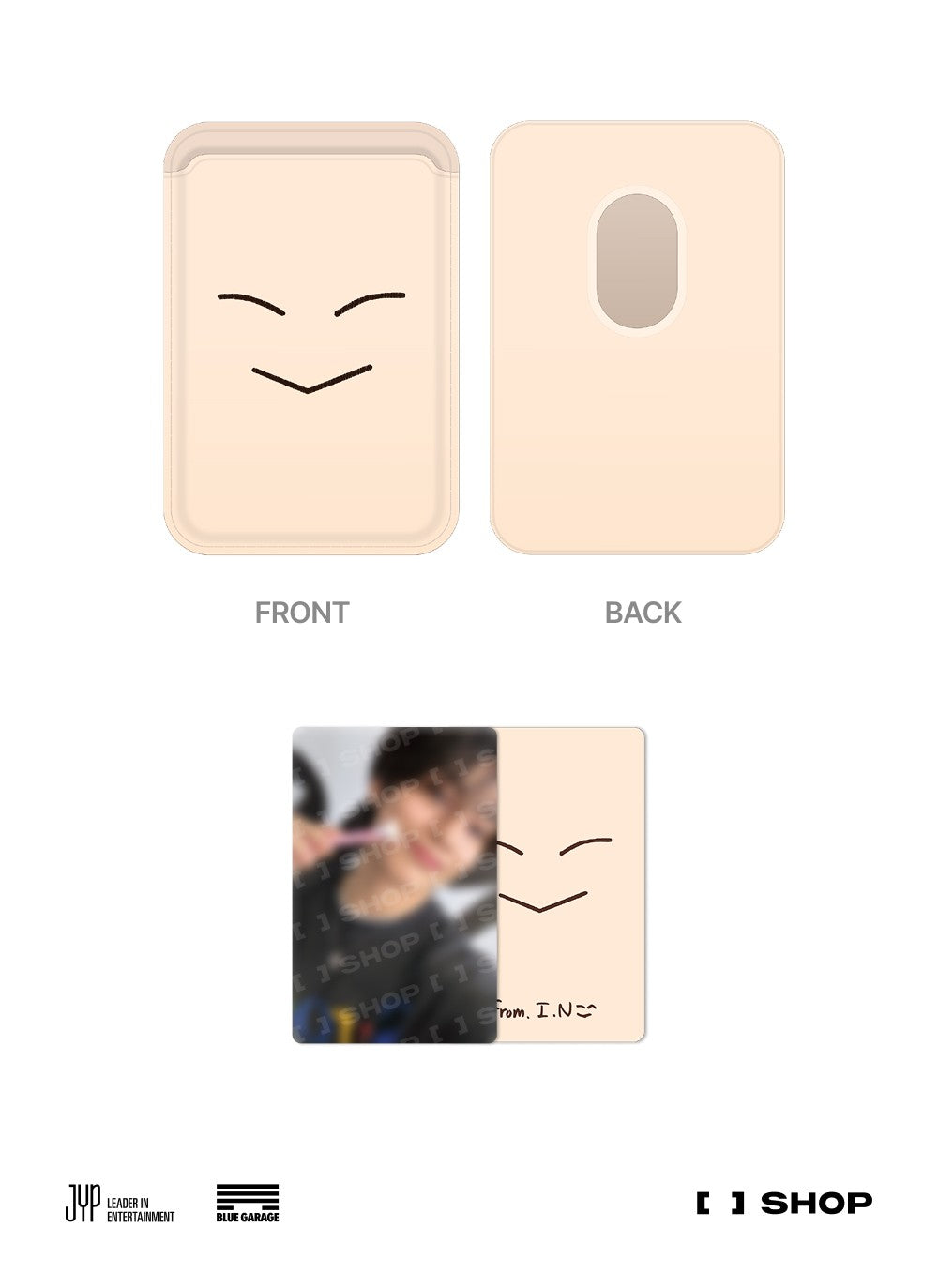 STRAY KIDS - DOMINATE : CELEBRATE POP-UP STORE MD - MAGNETIC CARD WALLET BY I.N