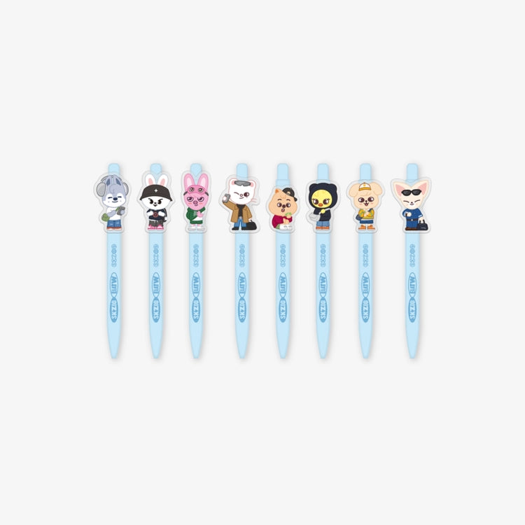 STRAY KIDS - SKZOO ACRYLIC GEL PEN - SKZOO EVERYWHERE ALL AROUND THE WORLD MD
