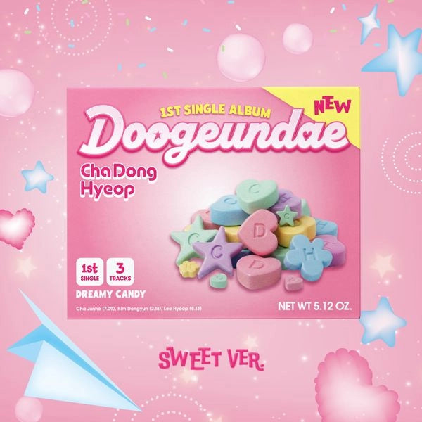 CHADONGHYEOP (DRIPPIN) 1ST SINGLE ALBUM - DOOGEUNDAE (SWEET VER.)