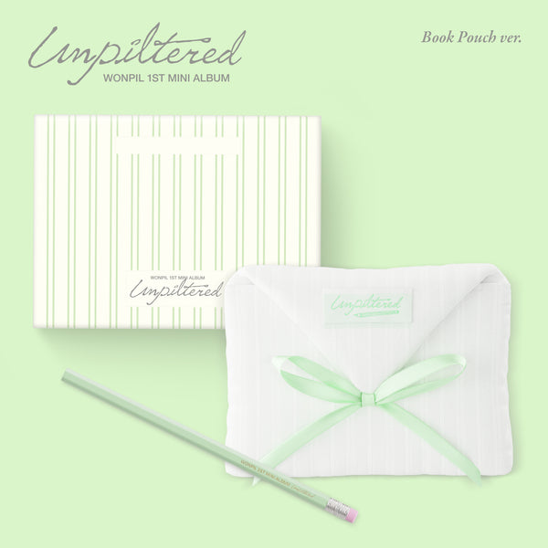 WONPIL (DAY6) 1ST MINI ALBUM - UNPILTERED (BOOK POUCH VER.)