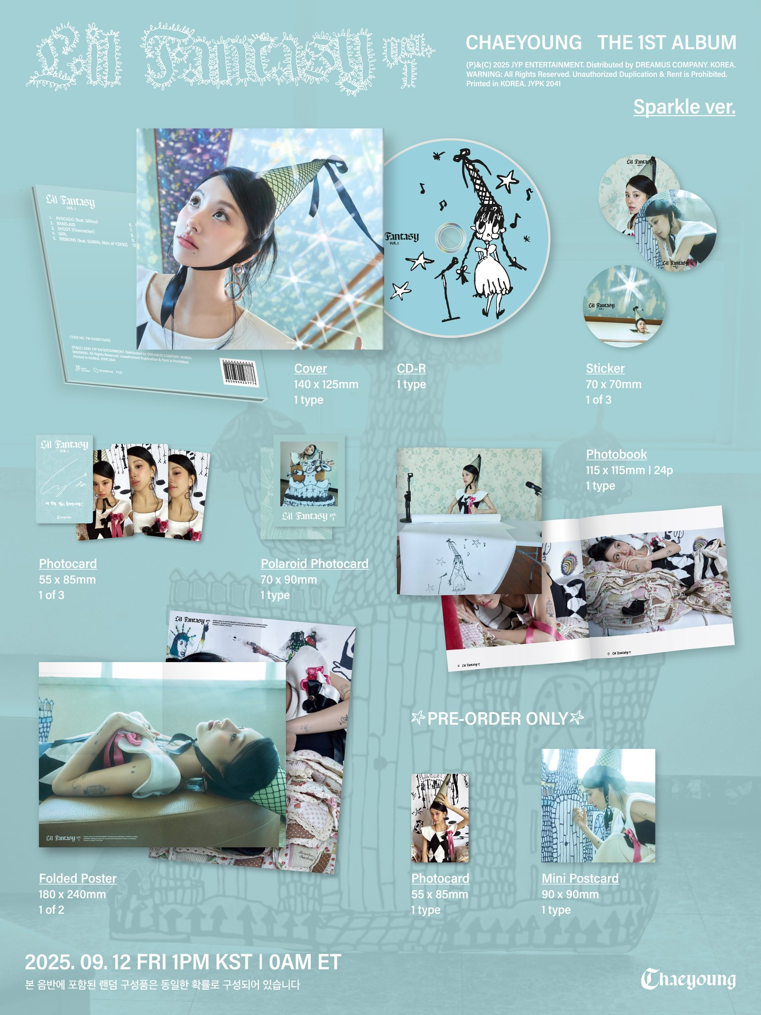 CHAEYOUNG - LIL FANTASY VOL.1 (SPARKLE VER.)