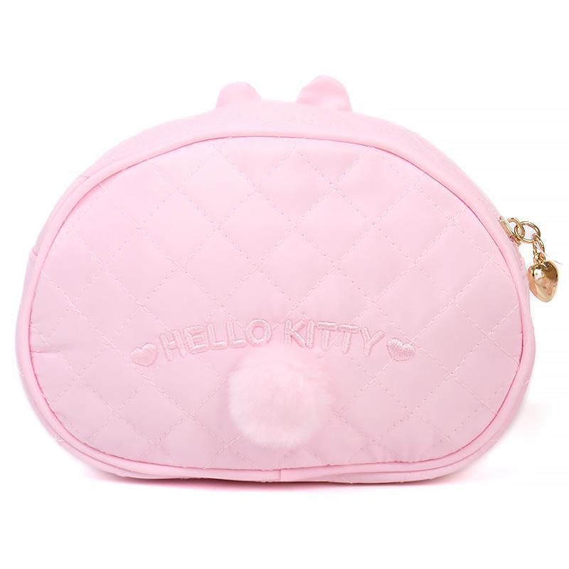 SANRIO© Quilted Crescent Pouch with Bow (Japan Limited Edition)