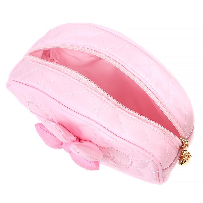 SANRIO© Quilted Crescent Pouch with Bow (Japan Limited Edition)
