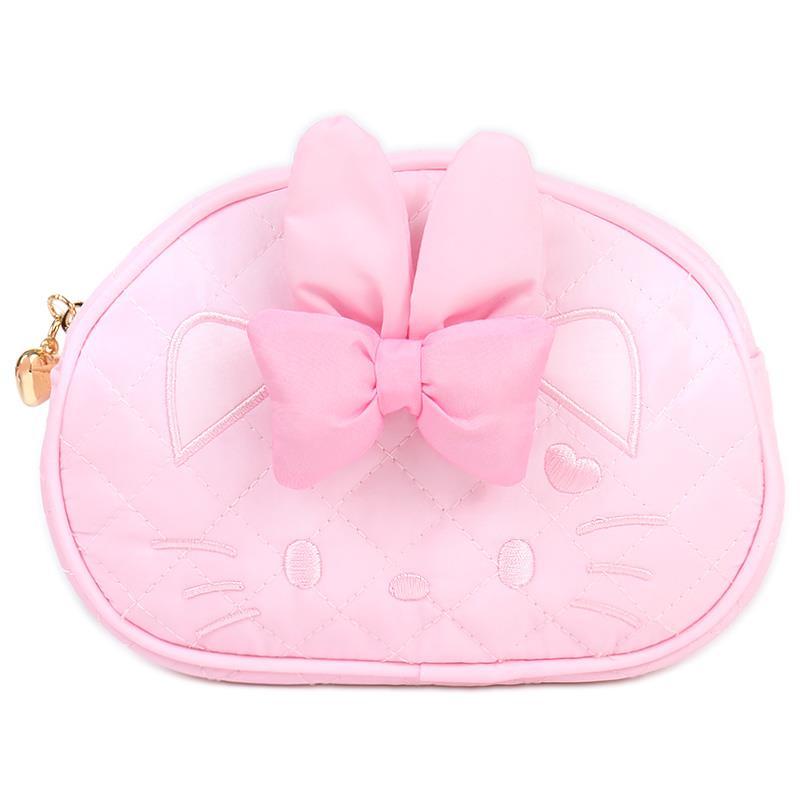 SANRIO© Quilted Crescent Pouch with Bow (Japan Limited Edition)