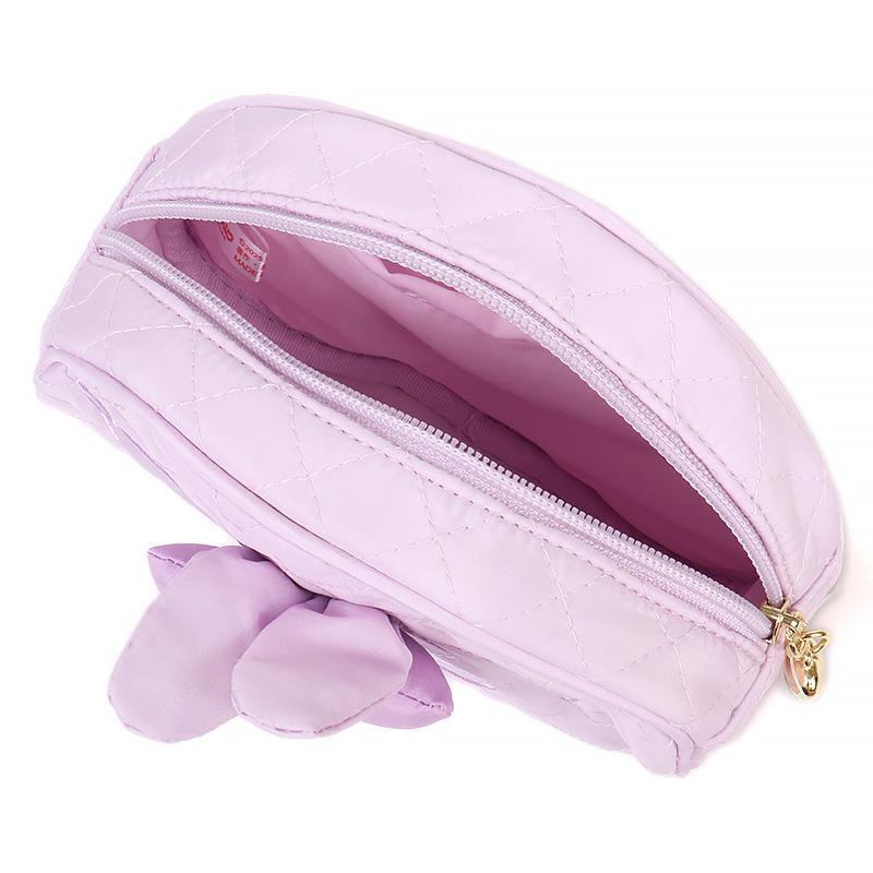 SANRIO© Quilted Crescent Pouch with Bow (Japan Limited Edition)