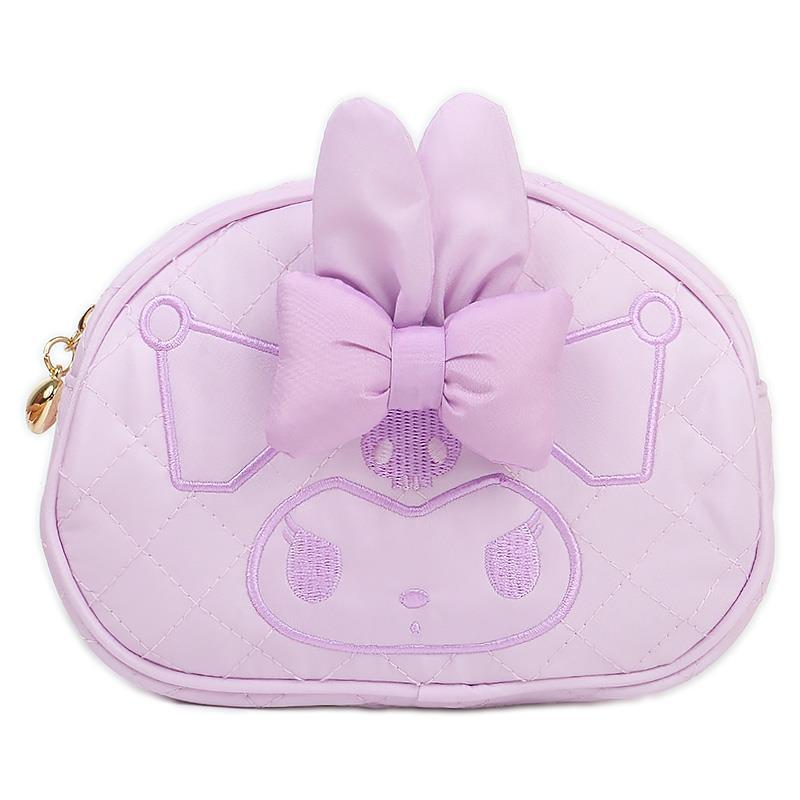 SANRIO© Quilted Crescent Pouch with Bow (Japan Limited Edition)