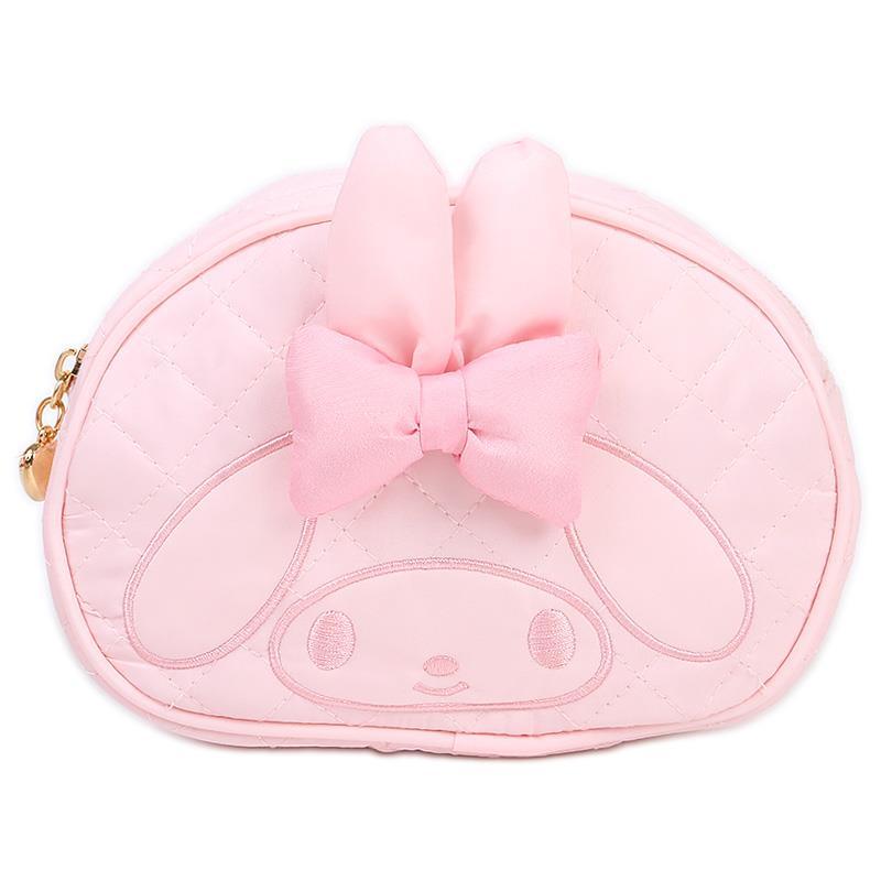 SANRIO© Quilted Crescent Pouch with Bow (Japan Limited Edition)