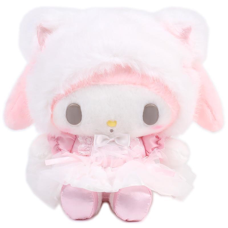 SANRIO© White Cat Plush (Japan Limited Edition)