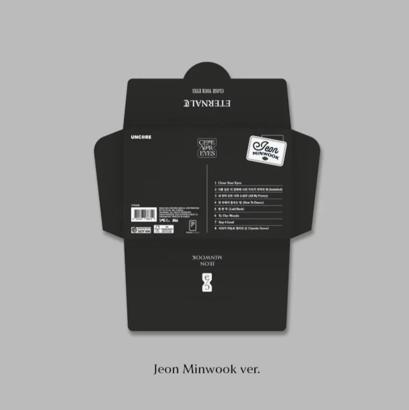 CLOSE YOUR EYES 1ST MINI ALBUM - ETERNALT (POCA ALBUM)