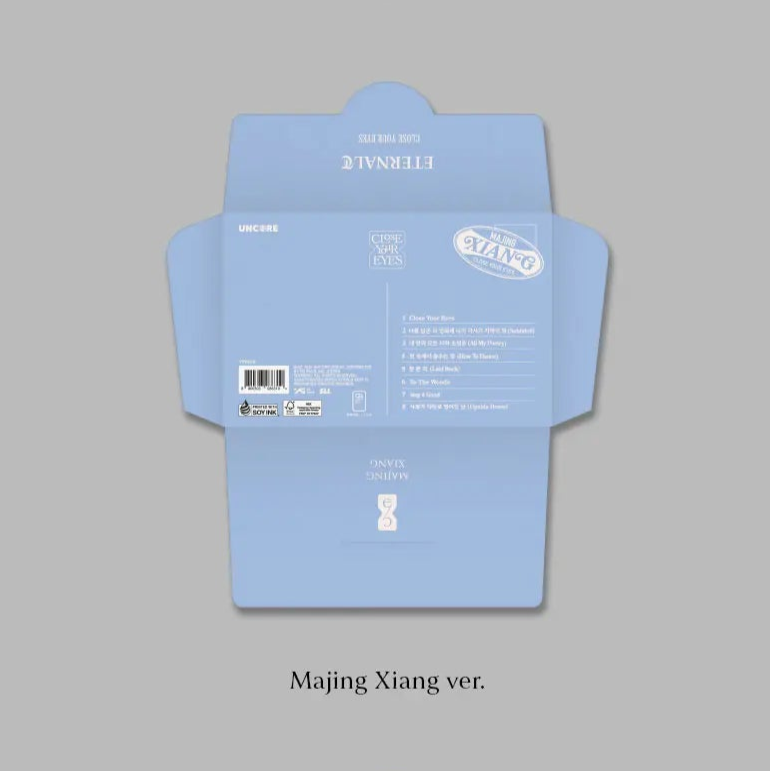 CLOSE YOUR EYES 1ST MINI ALBUM - ETERNALT (POCA ALBUM)