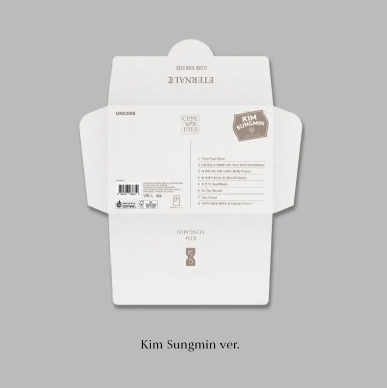 CLOSE YOUR EYES 1ST MINI ALBUM - ETERNALT (POCA ALBUM)