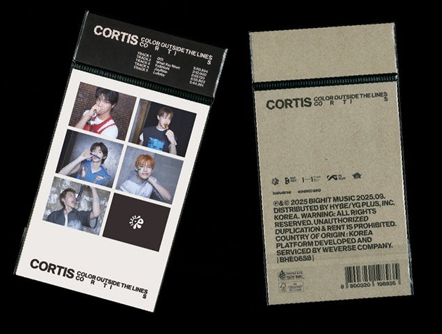 CORTIS THE 1ST EP - COLOR OUTSIDE THE LINES (WEVERSE ALBUMS VER.)