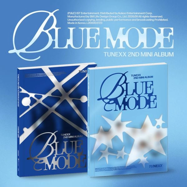 TUNEXX 2ND MINI ALBUM - BLUE MODE