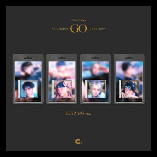 CIX 8TH MINI ALBUM - GO CHAPTER 1 : GO TOGETHER (KEYRING VER.)