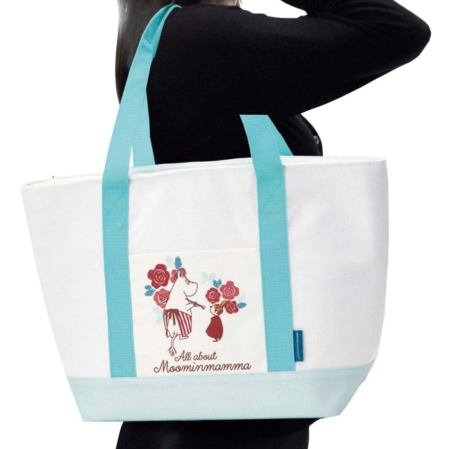 MOOMINS© Skater Linen-Style Tote Cooler Shopping Bag (Japan Edition)