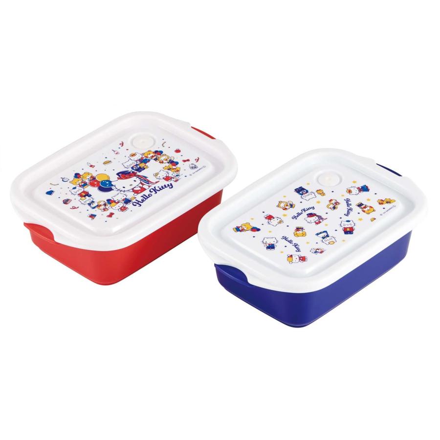SANRIO© Hello Kitty 50th Anniversary Food Container 2in1 (Japan Edition)