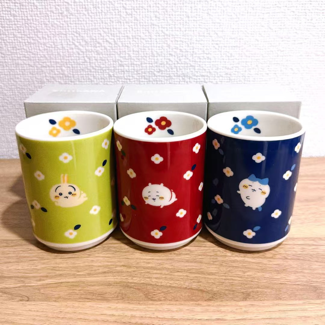 CHIIKAWA© Flower Garden Tea Cup (Japan Edition)