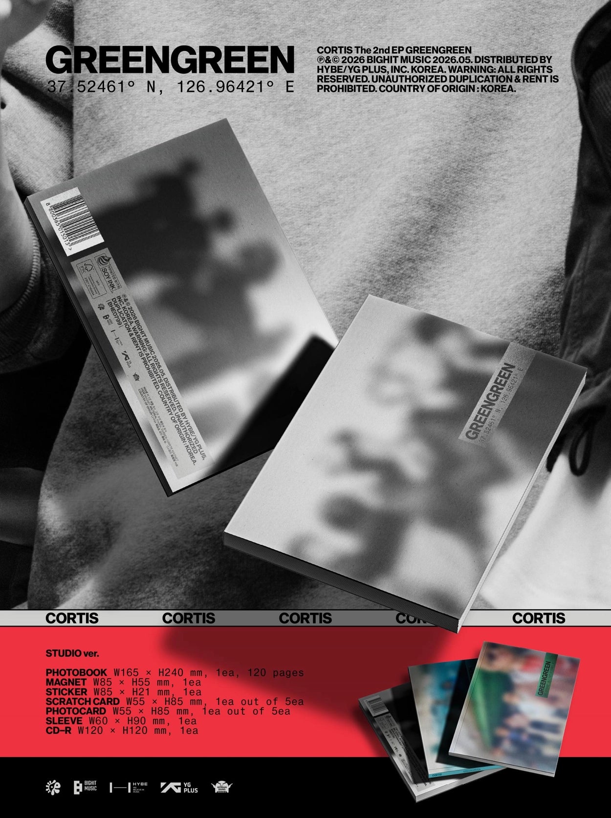 CORTIS 2ND EP ALBUM - GREENGREEN