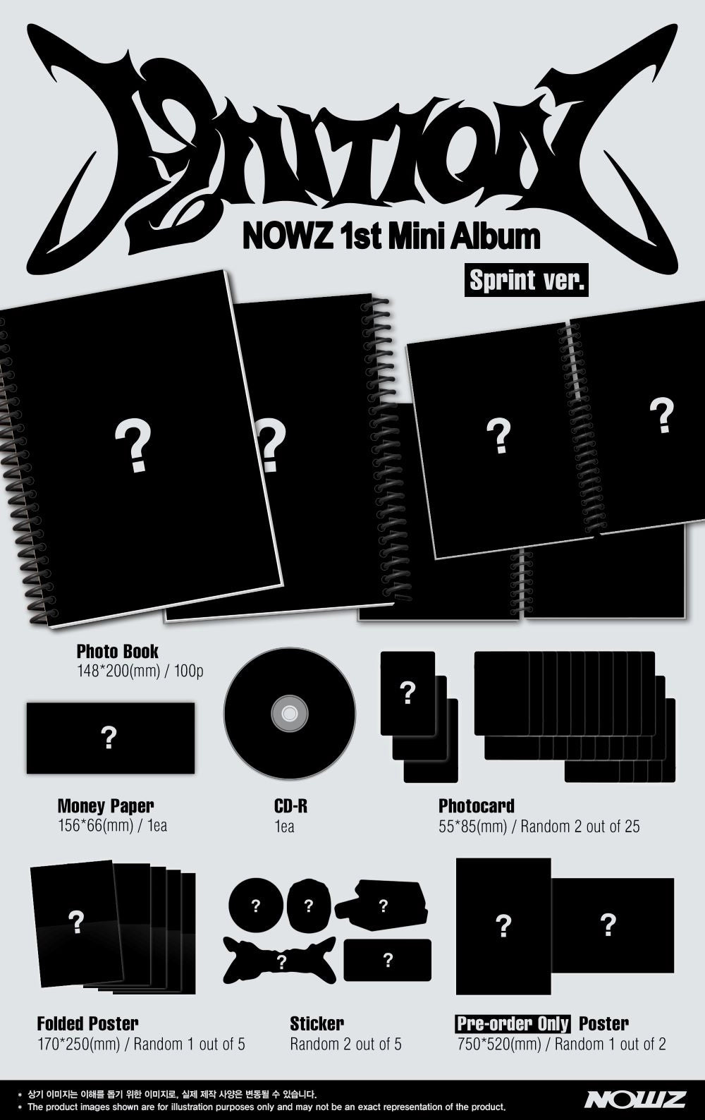 NOWZ 1ST MINI ALBUM - IGNITION